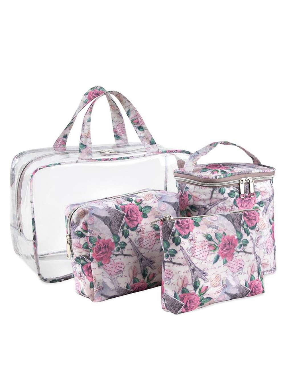 Emma & Chloe Large 4-piece travel tote set